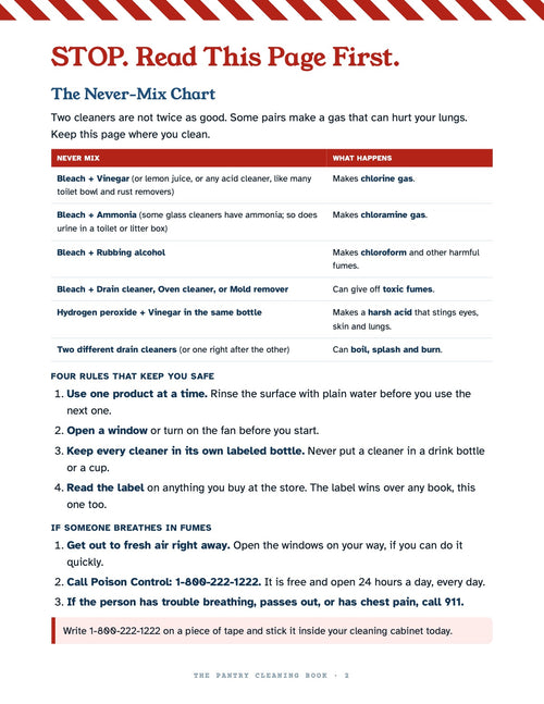 The Pantry Cleaning Book